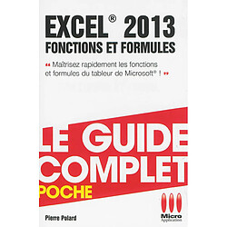 Excel 2013 : fonctions et formules