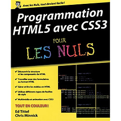 Programmation HTML5 avec CSS3 pour les nuls - Occasion