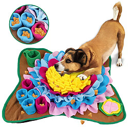 General Tapis interactif pour chien avec dessous antidérapant. Friandises pour chien. Ce tapis encourage la recherche naturelle de nourriture.~02888