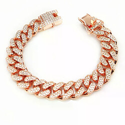 General Collier de luxe en strass pour animaux de compagnie, bijoux pour chiots et chats, chaîne pour mariage, bal de promo, accessoires de costume pour chats, petits, moyens et grands chiens~01849