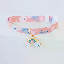Collier pour chat avec pendentif avocat et bonbon, collier à carreaux, collier de dessin animé, collier réglable pour petits chiens, accessoires pour animaux de compagnie~00573 