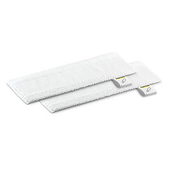 KARCHER - Kit 2 Serpillieres surfaces délicates pour buse sol - Compatible EasyFix (SC 1...