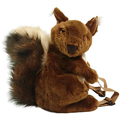 Linnea Sac à dos en acrylique collection SOFT ANIMALS écureuil marron