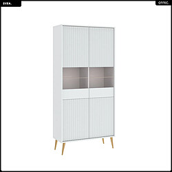 OTITEC Armoire vitrine - H.193 x L.91 x P.40 - SVEA