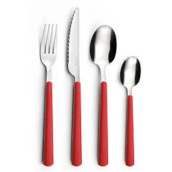 Amefa Tonic Rouge - Coffret 24 pièces