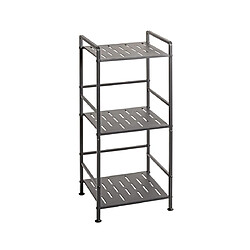 Pegane Étagère 3 niveaux métal - Anthracite