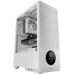 Boîtier ATX semi-tour Tacens 2SAGITTA20W Blanc