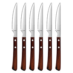 Amefa Brasero - Coffret 6 couteaux steak