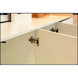 Otitec Commode design adulte - Blanc mat pas cher