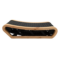 Monstershop Tapis de Marche Courbé – Chêne Clair