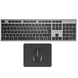 Tacens Pack clavier souris sans fil - Gris