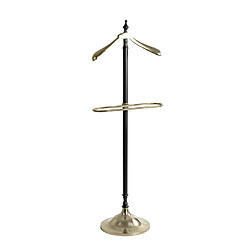 Pegane Valet de nuit métal - Noir