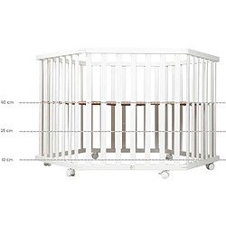 Roba Parc bébé hexagonal - Blanc