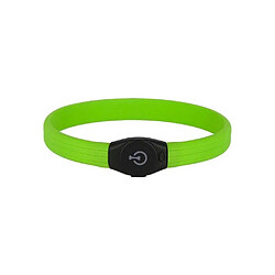 Kerbl KER4018653944776 Collier LED Maxi Safe 65 cm Vert pour chiens à poils longs