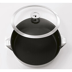 Cuisinox Eclipse - Set 1 sauteuse 24cm revêtement céramique avec couvercle et 2 anses amovibles