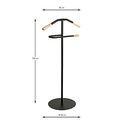 Avis Pegane Valet de nuit design - Noir