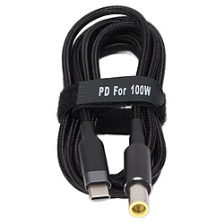 Autre Vue Câble de chargement pour ordinateur portable Type-C vers prise CC PD pour Lenovo