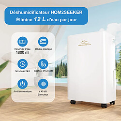 Avis DZMDIP Deshumidificateur d'air Electrique 160m³/h - Professionnel - Mode Sèche-linge - Silencieux pour Maison, Bain, Chambre, Armoire