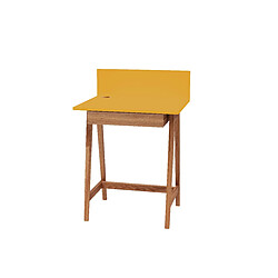 Ragaba Bureau d'appoint avec tiroir - Jaune