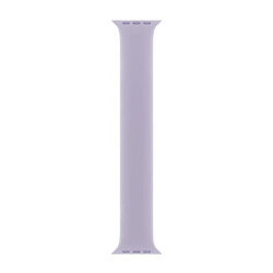 Avis Bracelet Boucle unique en Silicone Apple Watch | 38/40/41/42 mm - Taille 4 - Purple Fog