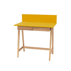 Ragaba Bureau d'appoint 2 tiroirs - Jaune