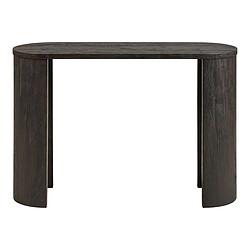 Seven Design Table Console Bibione, Noir, MDF, 114x38x75 cm