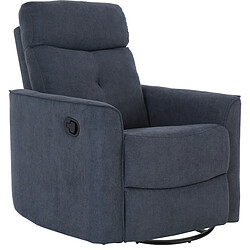 EPIKASA Fauteuil Inclinable Enea, Gris, Chenille, 79x92x102 cm