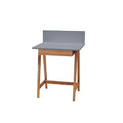 Ragaba Bureau d'appoint avec tiroir - Chêne