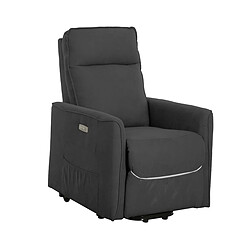 EPIKASA Fauteuil Inclinable Penelope Plus, Gris, Chenille, 70x86x103 cm