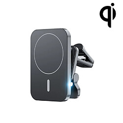 Chargeur Sans Fil Voiture 15W Avec Support Magnétique Pour iPhone et Smartphones Noir YONIS