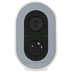 Camera De Surveillance HD 3MP Vision Nocturne Etanche Batterie Longue Durée Blanc YONIS