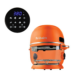 Fritaire Glass Bowl Air Fryer Orange