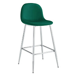 Homy france lot de 2 tabourets de bar scandinaves - Gris