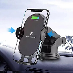 Chargeur Sans Fil Voiture Support Téléphone Induction Rapide 10W Technologie Lentille YONIS 