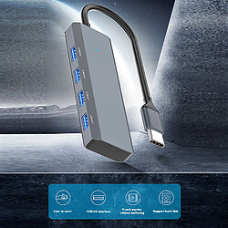Acheter Autre vue Hub USB C - 4 ports USB 3.0