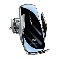 Chargeur Sans Fil Voiture Rapide 15W Support Téléphone Auto Ajustable YONIS