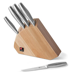 Bloc de 5 couteaux inox - 041001 - Sense - RICHARDSON SHEFFIELD