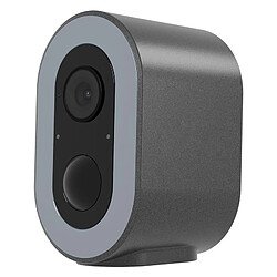 Camera De Surveillance HD Etanche Avec Vision Nocturne Et Batterie Longue Duree Gris YONIS