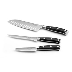 Sabatier Trompette Vulcano - Set 3 couteaux de cuisine