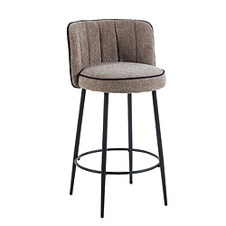 Avis Homy france lot de 2 tabourets de bar - Noir