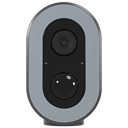 Camera De Surveillance HD 3MP Vision Nocturne Etanche Batterie Longue Durée Gris YONIS