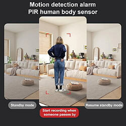 Camera De Surveillance Sans Fil 30W Vision Nocturne HD Ultra-Claire 5MP YONIS pas cher