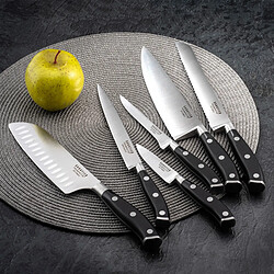 Sabatier Trompette Vulcano - Set 5 couteaux de cuisine pas cher