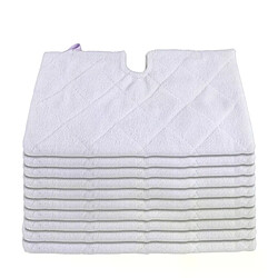 Lot de 10 tampons de nettoyage lavables en microfibre pour balai vapeur Shark Steam Pocket Mop S3501 S3601 S3901
