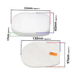 Lot de 2 filtres éponge pour aspirateur sans fil Shark IZ300, IZ300UK, IZ320, IZ320UK, anti-enroulement de cheveux, pièces de rechange