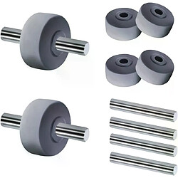 Lot de 6 roues avant pour aspirateur Shark NV350 NV351 NV352 NV355 NV356E NV500 NV501 NV502 et plus