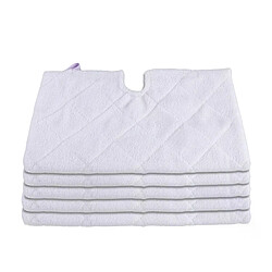 Lot de 5 tampons de nettoyage lavables en microfibre pour balai vapeur Shark Steam Pocket Mop S3501 S3601 S3901