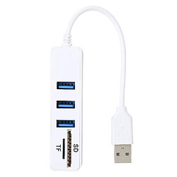 Autre vue Hub USB 2.0 avec lecteur SD