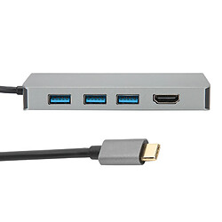 Autre vue Hub USB C - HDMI VGA USB pas cher