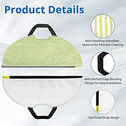 Lot de 6 accessoires de rechange pour aspirateur robot 2 en 1 RV2610WA, compatibles avec Shark RV2610WA AV2610WA AI Ultra